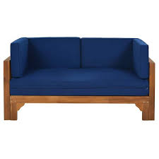 Urtr Patio Extendable Wooden Sofa