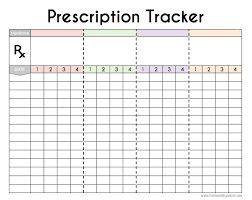 Free Printable Medication Trackers While He Was Napping