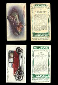 butler motors cigarette cards