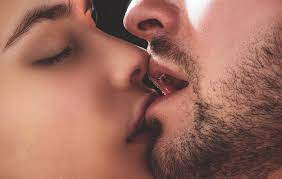 love kissing intimate relationship