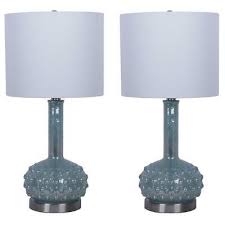 Morning Dew Blue Table Lamps