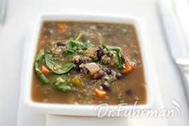 black bean quinoa soup drfuhrman