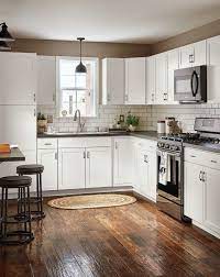 Labor to hang kitchen cabinets. Diamond Now At Lowe S Arcadia Collection Streamlined Styling And A Durable White Truecolor Finish Ma Lowes Kitchen Cabinets Kitchen Design Kitchen Remodel