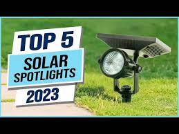 Top 5 Best Solar Spotlights 2023