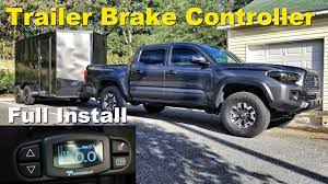 Truck Trailer Brake Controller Install | Tekonsha P3 | Toyota Tacoma 2018 -  YouTube