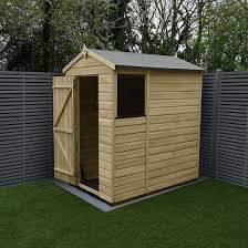 Forest Beckwood 6 X 4 Shiplap Apex Shed