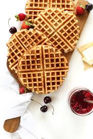 vegan gluten free waffles minimalist