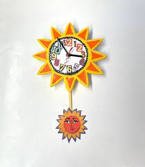 Here Comes The Sun Clock Wall Clock