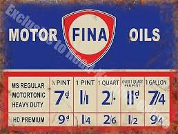Motul Motor Oils Swan Finch Oil Vintage Garage Adve Metal
