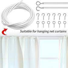 net curtain wire 10m curtain wire white