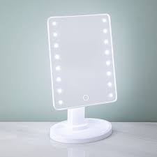 1x vanity mirror white