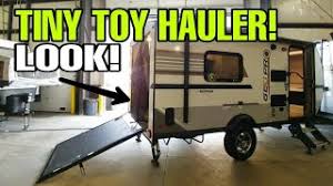 18ft toy hauler travel trailer rv