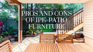 Ipe Wood Patio Furniture