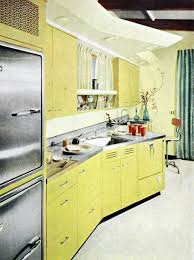 31 retro yellow kitchens from