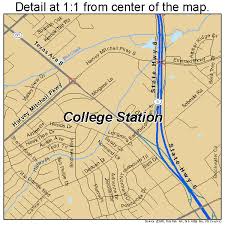 college station texas street map 4815976