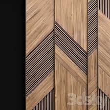 Wooden Panels With Planks