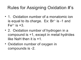 Metals Non Metals And Oxidation