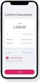 get started mytoyota wallet