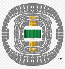 View Seating Chart Superdome Sec 618 Row 38 Hd Png