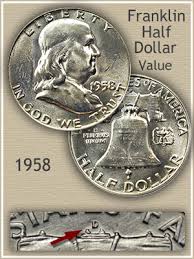 1958 Franklin Half Dollar Value Discover Their Worth