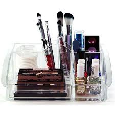 acrylic dressing table makeup organiser