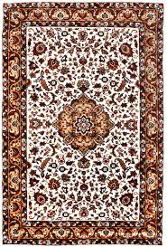ivory handloom carpet from bhadohi with