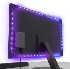 Amazon Com Nzxt Hue 2 Rgb Ambient Lighting Kit For Screen Size 21 To 26 Computers Accessories