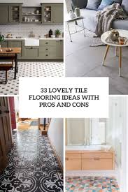 33 lovely tile flooring ideas with pros