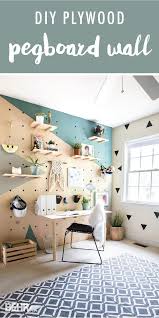Diy Plywood Pegboard Wall So Cool And