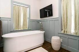 Specific concerns are needed because the humidity and the temperature of bathroom is different from any other rooms in. Bathroom Wainscoting Ideas Designing Idea