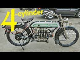the oldest 4 cylinder motorcycles