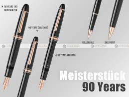Montblanc Meisterstuck The Masterpiece Pen Boutique Blog