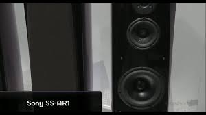 new sony ss ar2 speakers at ces 2016