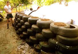 Build An Earthship Retaining Wall