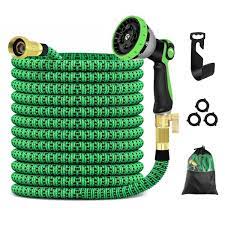 Weguard 50 Ft Flexible Water Hose With 10 Function Nozzle Garden Water Hose Expandable Garden Hose