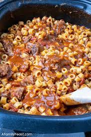 slow cooker beefy mac a family feast