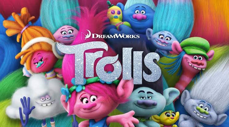 Trolls (2016) 480p BluRay Hollywood Movie ORG. [Dual Audio] [Hindi or English]