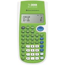 The use of mathematics tables is permitted for session 2 for students in grade 6 only if specified in the student's iep or 504 plan. Texas Instruments Scientific Calculator Ti 30xb Multiview Officeworks
