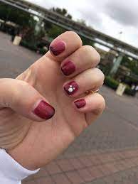Disney nails, Mickey Mouse diamond ears, color changing gel nail polish! |  Disney gel nails, Disney nails, Nails