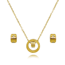 9486ist gold jewelry set imono