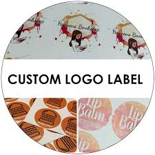 custom logo labels sheet print and