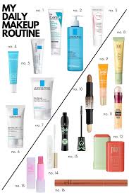 my makeup routine showit