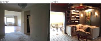 Interior design — before & after: Before After Area Interior Design