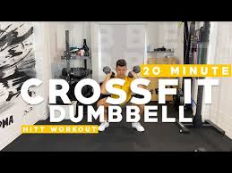 20 minute crossfit dumbbell workout