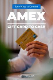 convert amex gift cards to cash