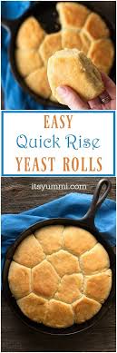 quick rise easy yeast rolls easy