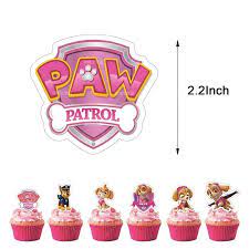Pink Paw Patrol Cupcakes gambar png