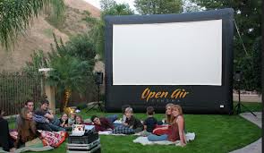 best outdoor projector screen