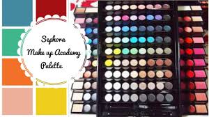 sephora make up academy palette