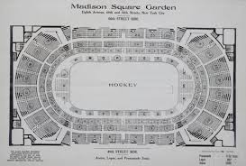 Lot Detail Second Madison Square Garden Framed Seating